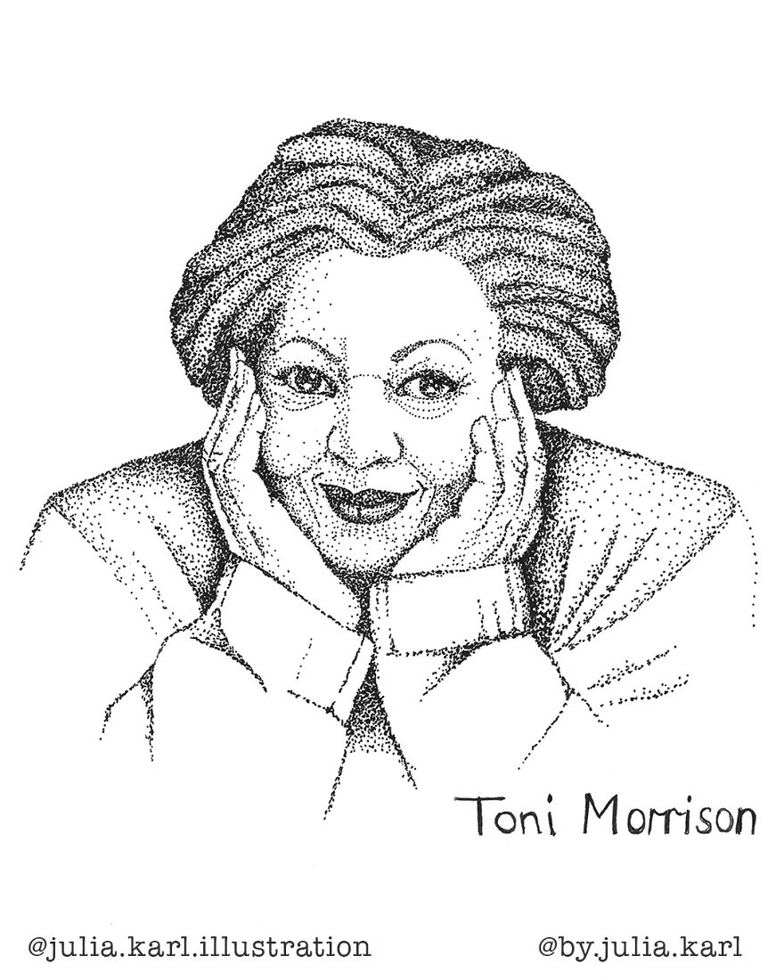 I Challenged Myself To Draw 31 Portraits Of Strong Female Role Models For This Year&#8217;s Inktober