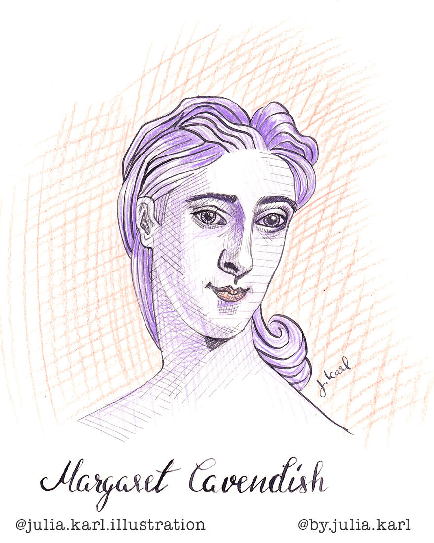 I Challenged Myself To Draw 31 Portraits Of Strong Female Role Models For This Year&#8217;s Inktober