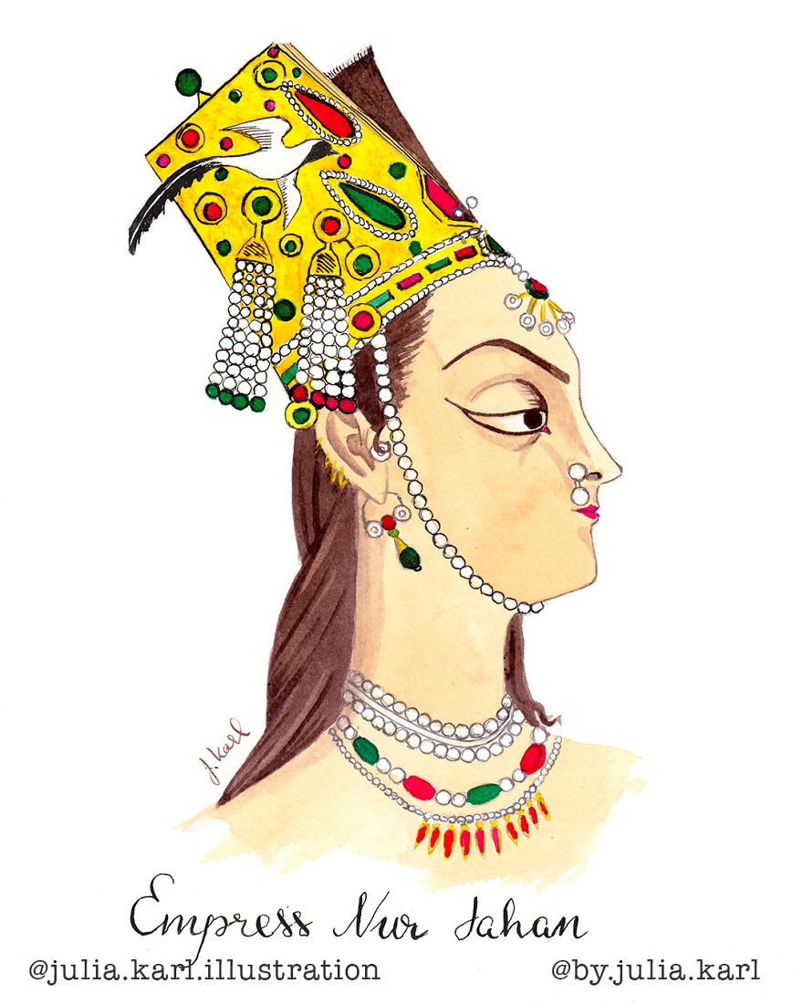 I Challenged Myself To Draw 31 Portraits Of Strong Female Role Models For This Year&#8217;s Inktober