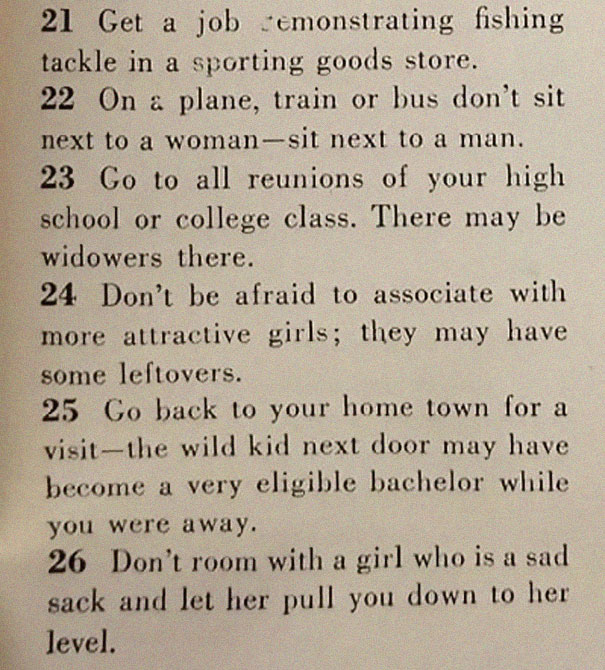 This ‘129 Ways to Get a Husband’ Article From 1958 Shows How Much The World Has Changed This ‘129 Ways to Get a Husband’ Article From 1958 Shows How Much The World Has Changed