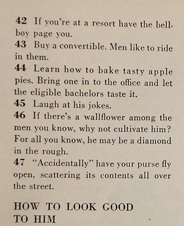 This ‘129 Ways to Get a Husband’ Article From 1958 Shows How Much The World Has Changed This ‘129 Ways to Get a Husband’ Article From 1958 Shows How Much The World Has Changed