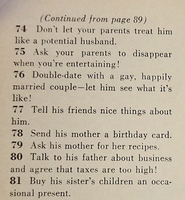 This ‘129 Ways to Get a Husband’ Article From 1958 Shows How Much The World Has Changed This ‘129 Ways to Get a Husband’ Article From 1958 Shows How Much The World Has Changed