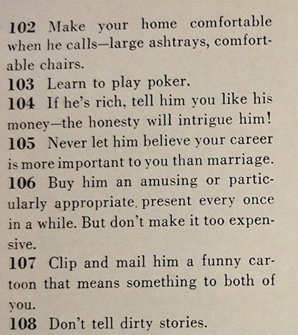 This ‘129 Ways to Get a Husband’ Article From 1958 Shows How Much The World Has Changed This ‘129 Ways to Get a Husband’ Article From 1958 Shows How Much The World Has Changed