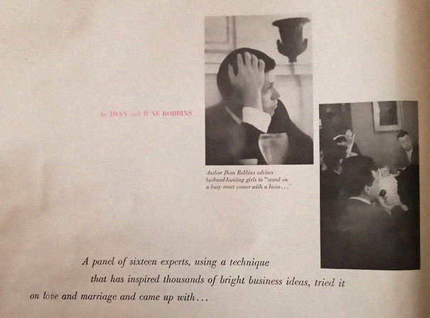 This ‘129 Ways to Get a Husband’ Article From 1958 Shows How Much The World Has Changed This ‘129 Ways to Get a Husband’ Article From 1958 Shows How Much The World Has Changed