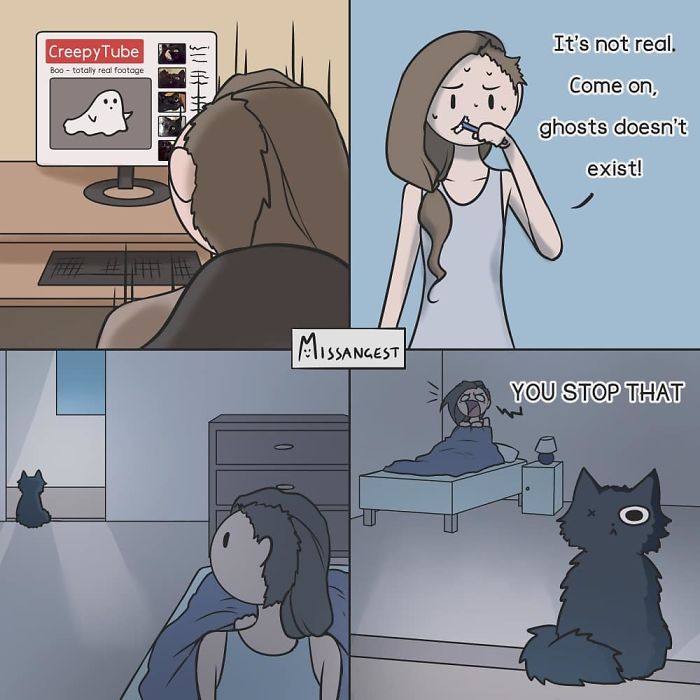 12 Funny Comics Reveal The Reality Of Owning A Cat 12 Funny Comics Reveal The Reality Of Owning A Cat