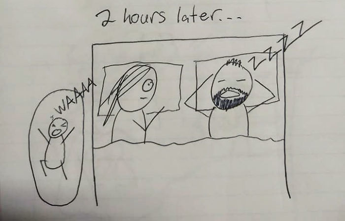 This Woman Drew A Comic To Explain To Her Husband Why She&#8217;s So Tired, And It Will Crack You Up