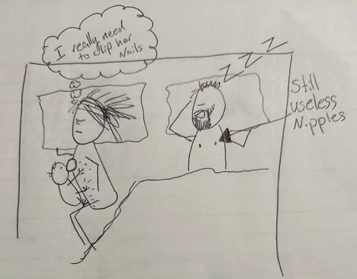 This Woman Drew A Comic To Explain To Her Husband Why She&#8217;s So Tired, And It Will Crack You Up