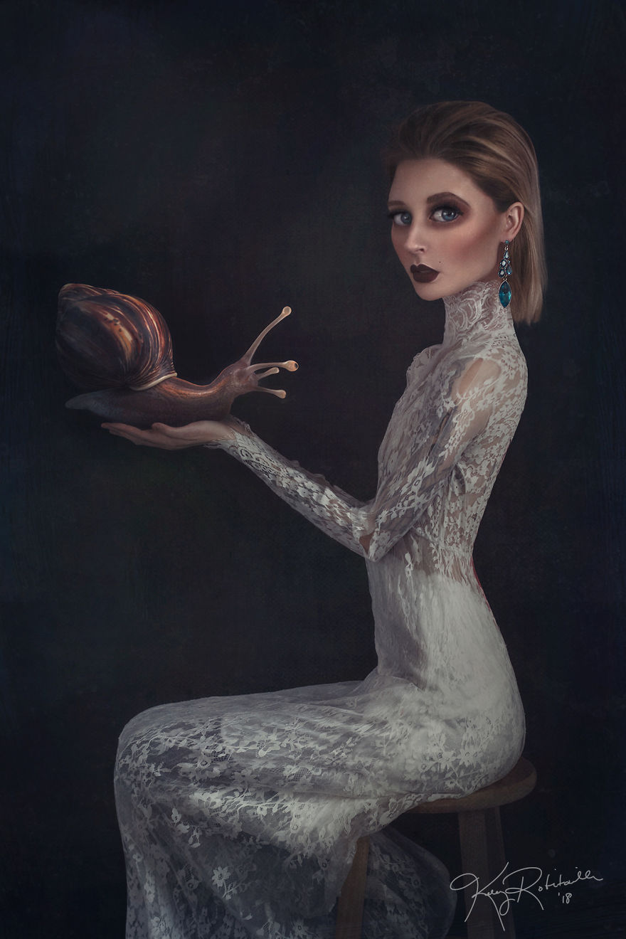 I Create Frail Emotional Characters  As Therapy To Overcome Negativity