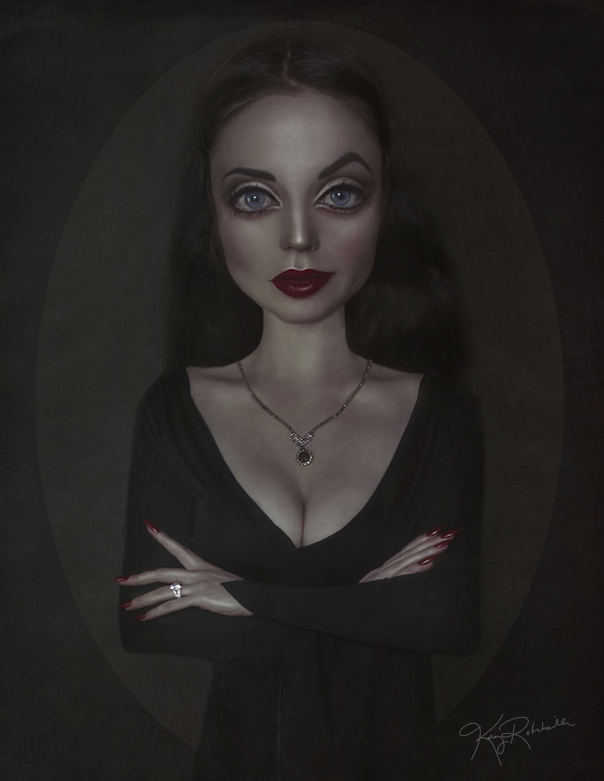 I Create Frail Emotional Characters  As Therapy To Overcome Negativity