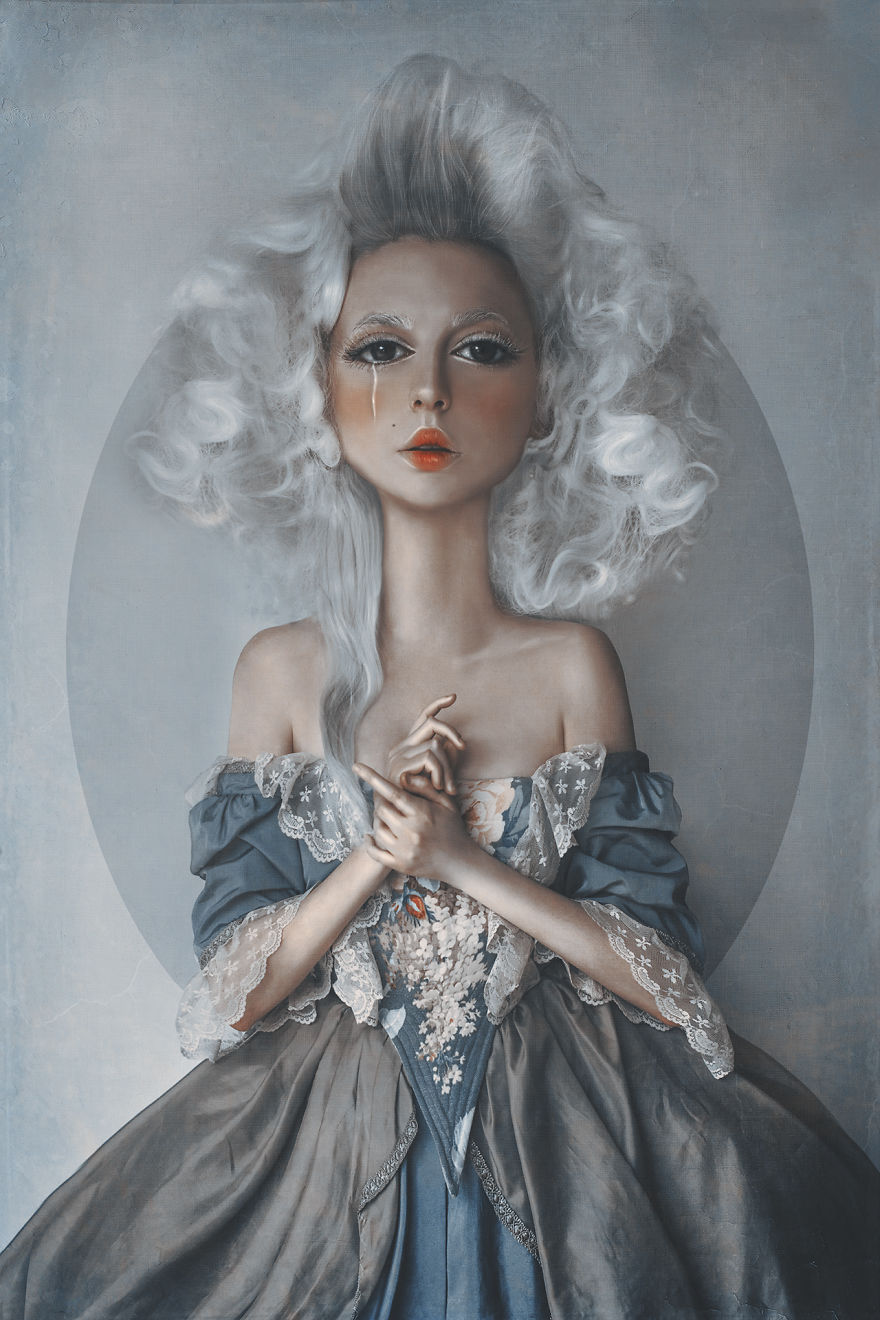 I Create Frail Emotional Characters  As Therapy To Overcome Negativity