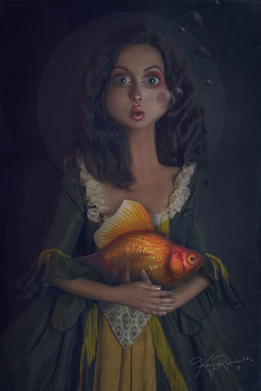 I Create Frail Emotional Characters  As Therapy To Overcome Negativity