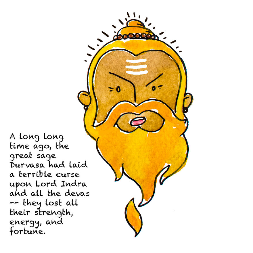 We Created A Series Of Fairytales About Indian Mythology For Our Baby, And This Is One Of Them