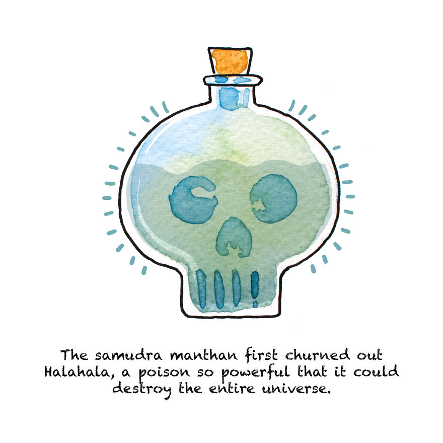 We Created A Series Of Fairytales About Indian Mythology For Our Baby, And This Is One Of Them