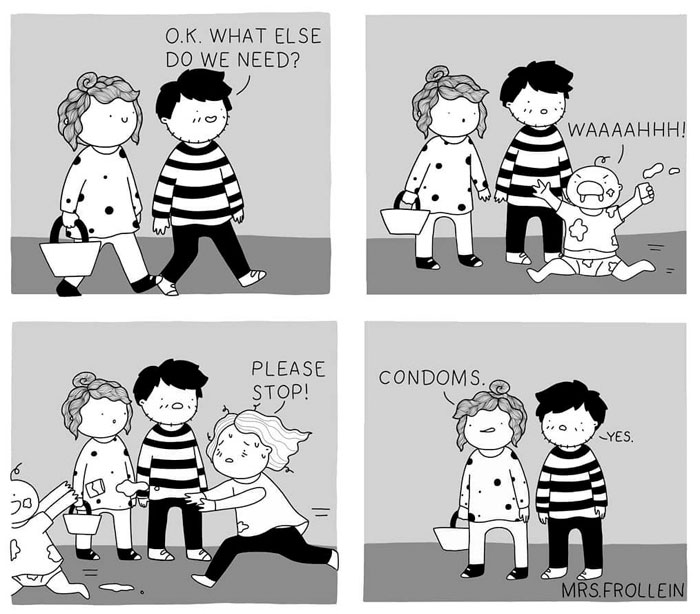 Illustrator Documents Her Daily Struggles And Life With Her Boyfriend In 59 Adorable Comics
