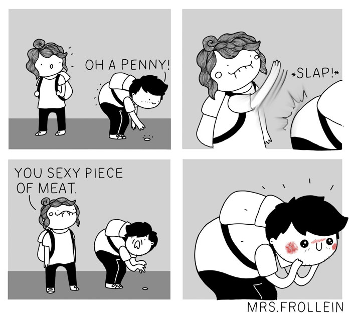 Illustrator Documents Her Daily Struggles And Life With Her Boyfriend In 59 Adorable Comics