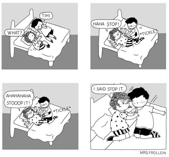 Illustrator Documents Her Daily Struggles And Life With Her Boyfriend In 59 Adorable Comics