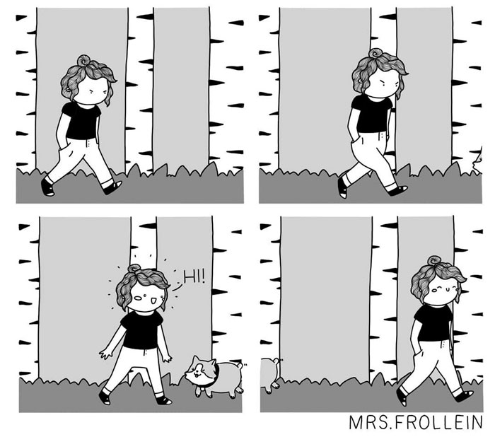 Illustrator Documents Her Daily Struggles And Life With Her Boyfriend In 59 Adorable Comics