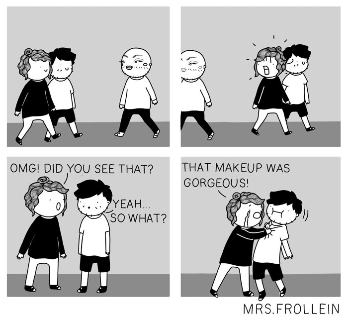 Illustrator Documents Her Daily Struggles And Life With Her Boyfriend In 59 Adorable Comics