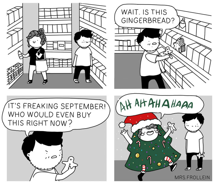 Illustrator Documents Her Daily Struggles And Life With Her Boyfriend In 59 Adorable Comics