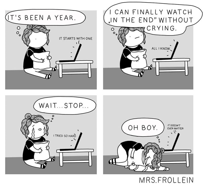 Illustrator Documents Her Daily Struggles And Life With Her Boyfriend In 59 Adorable Comics