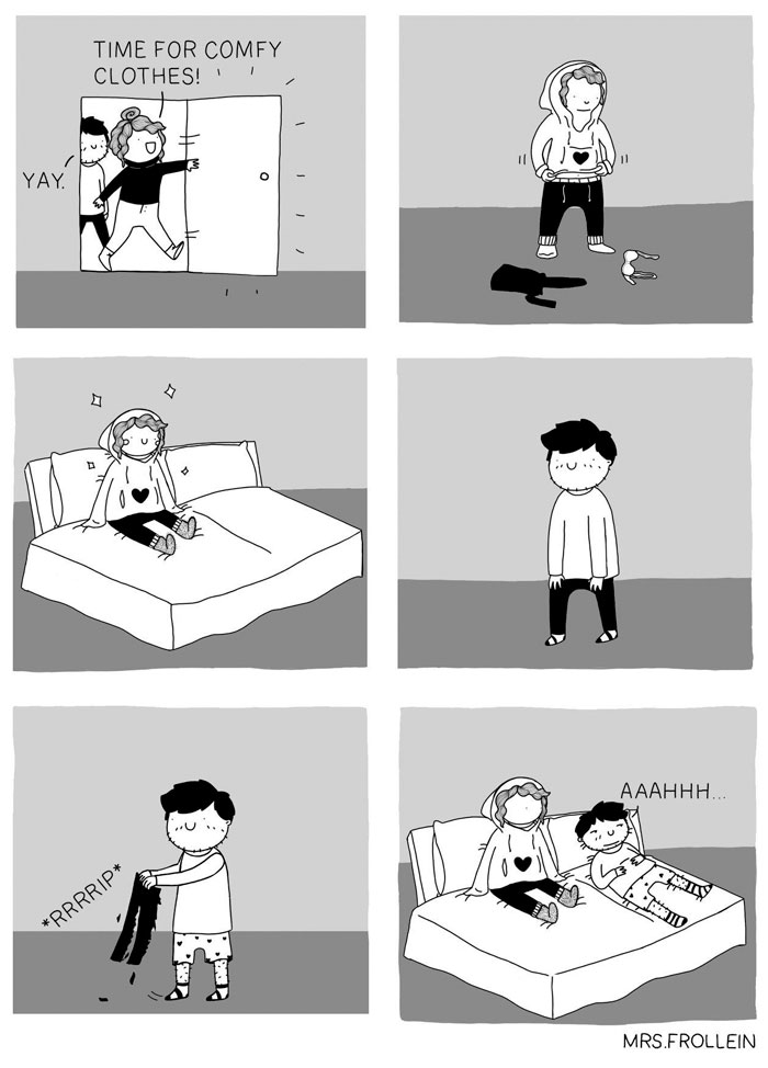Illustrator Documents Her Daily Struggles And Life With Her Boyfriend In 59 Adorable Comics