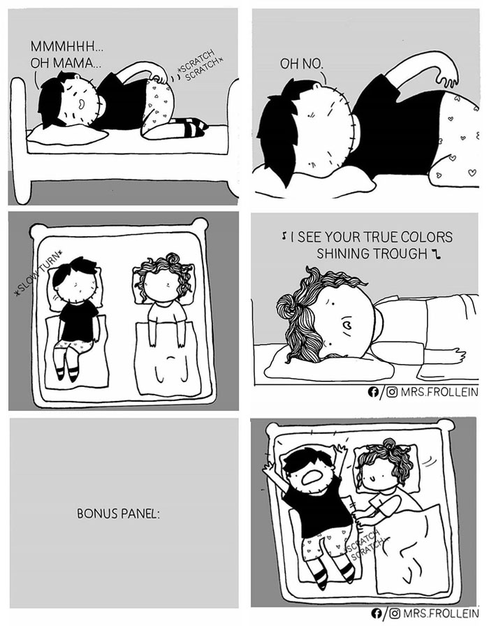Illustrator Documents Her Daily Struggles And Life With Her Boyfriend In 59 Adorable Comics