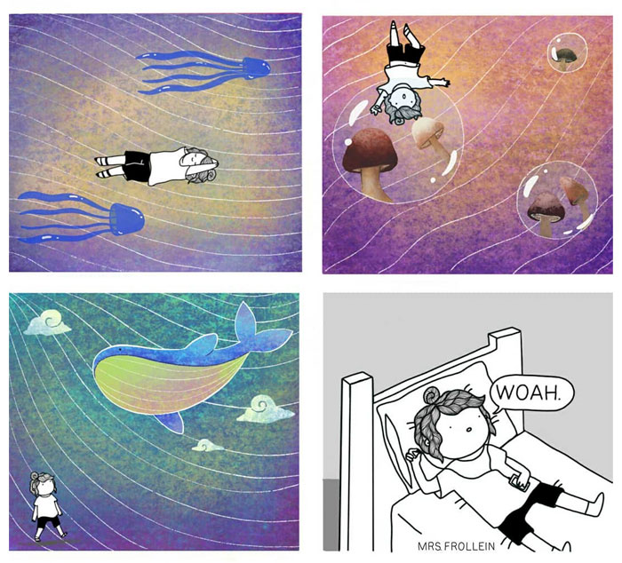 Illustrator Documents Her Daily Struggles And Life With Her Boyfriend In 59 Adorable Comics