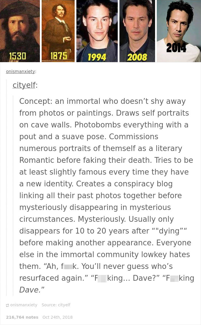 20 Tumblr Posts That Prove How Lucky We Are To Have Keanu Reeves