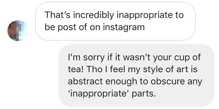 A Client Tried To Lowball This Artist Who Made An &#8216;Inappropriate Painting&#8217;, So He Shared His Messages Online