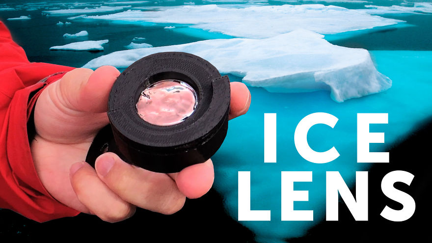 I Made A Camera Lens With An Iceberg I Made A Camera Lens With An Iceberg