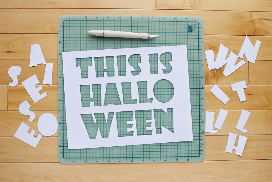 Jack Skellington Backlit Canvas Art