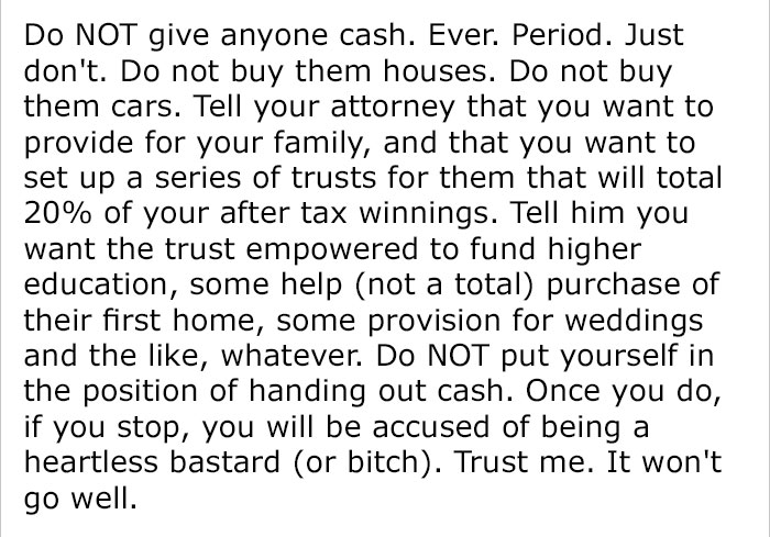 Guy Proves That Winning A Lottery Can Be a Curse Guy Proves That Winning A Lottery Can Be a Curse