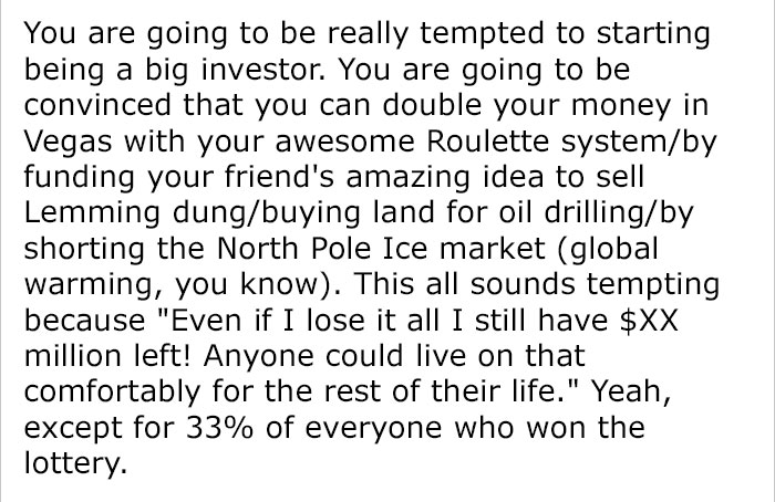 Guy Proves That Winning A Lottery Can Be a Curse Guy Proves That Winning A Lottery Can Be a Curse
