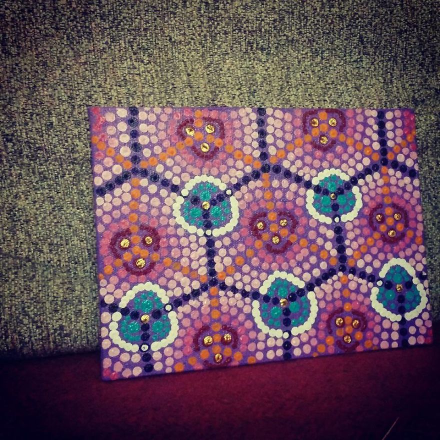 How I Colored My Cancer With Dot Paintings How I Colored My Cancer With Dot Paintings