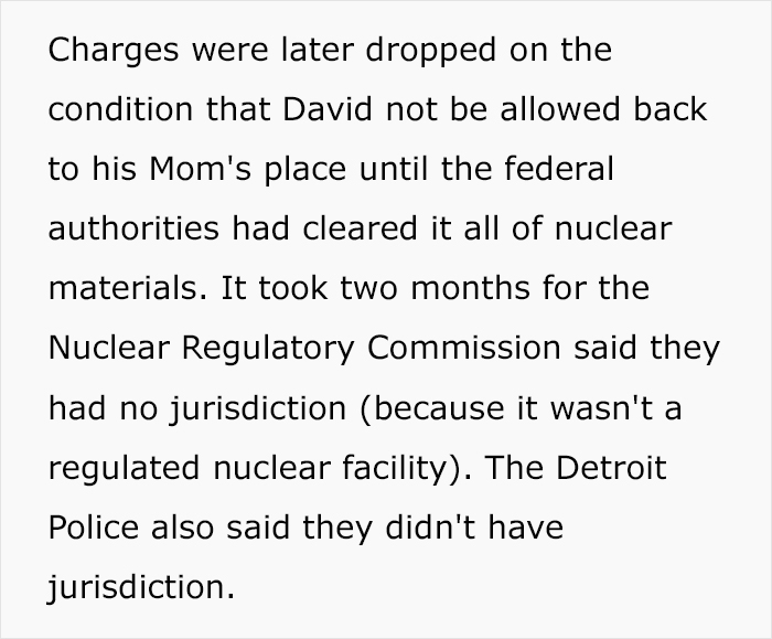 This 17 Y.O. Boy Scout Built A Nuclear Reactor In His Mom’s Backyard 20 Years Ago That Made The Neighborhood Radioactive This 17 Y.O. Boy Scout Built A Nuclear Reactor In His Mom’s Backyard 20 Years Ago That Made The Neighborhood Radioactive