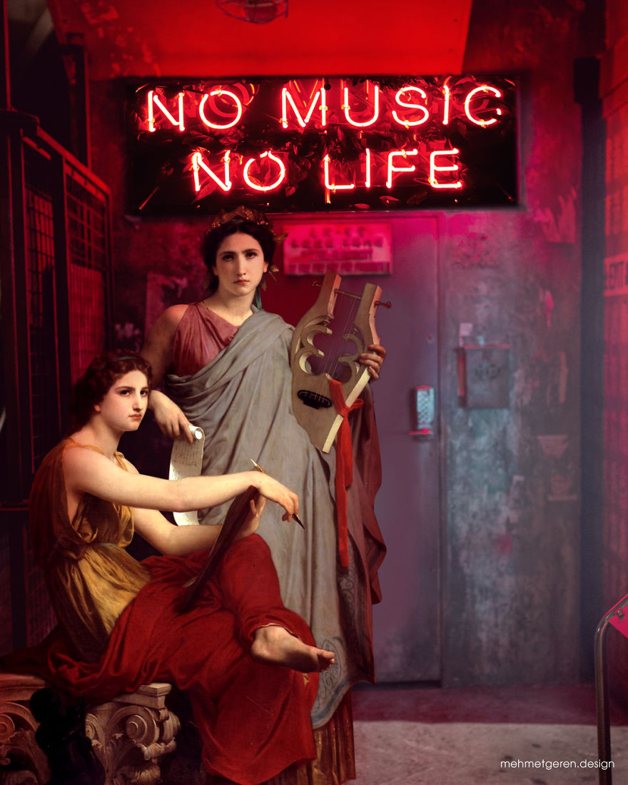 I Make Digital Mashups Of Classic Art Masterpieces With Modern Culture I Make Digital Mashups Of Classic Art Masterpieces With Modern Culture