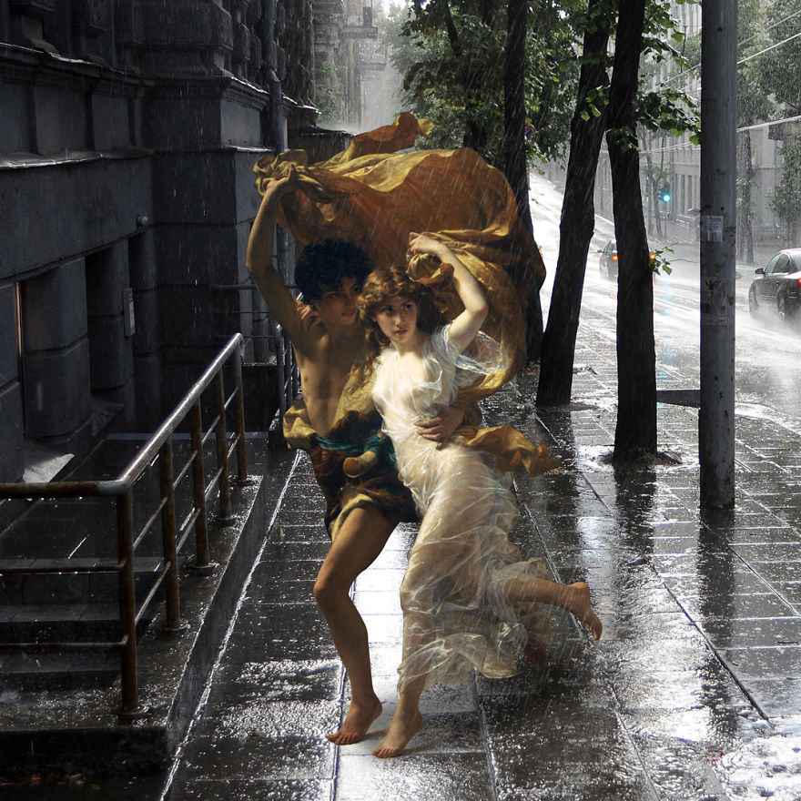 I Make Digital Mashups Of Classic Art Masterpieces With Modern Culture I Make Digital Mashups Of Classic Art Masterpieces With Modern Culture