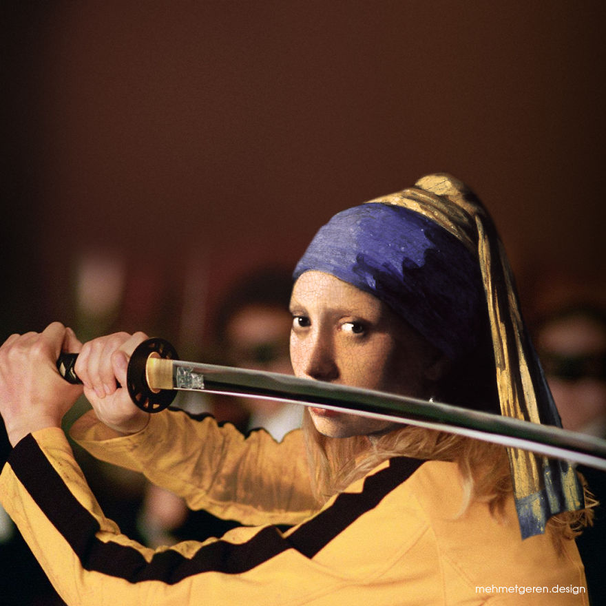 I Make Digital Mashups Of Classic Art Masterpieces With Modern Culture I Make Digital Mashups Of Classic Art Masterpieces With Modern Culture