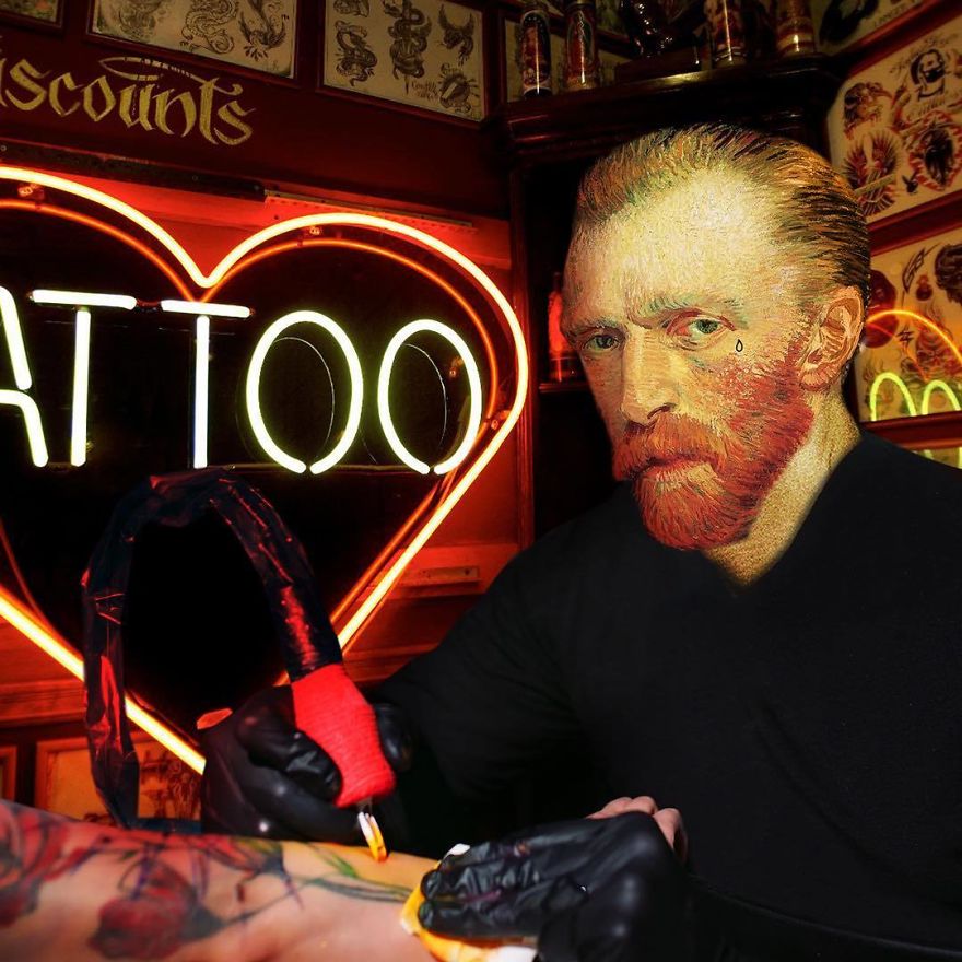 I Make Digital Mashups Of Classic Art Masterpieces With Modern Culture I Make Digital Mashups Of Classic Art Masterpieces With Modern Culture