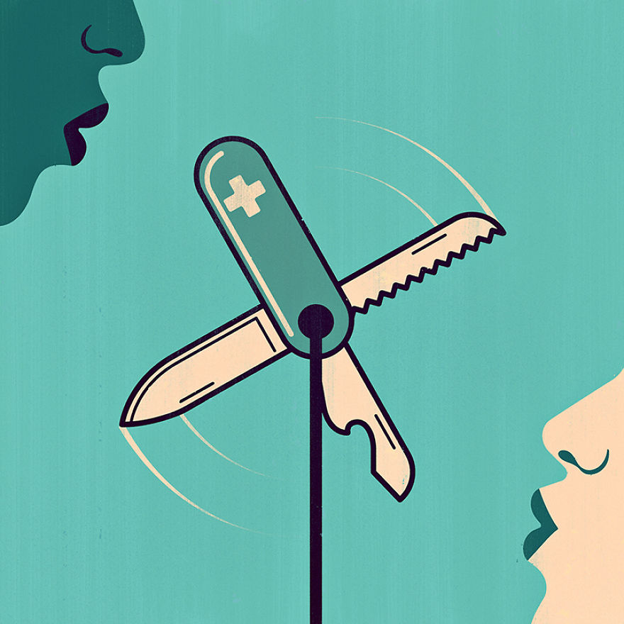 Italian Artist Uses Visual Paradoxes And Metaphors To Create Thought-Provoking Images Italian Artist Uses Visual Paradoxes And Metaphors To Create Thought-Provoking Images