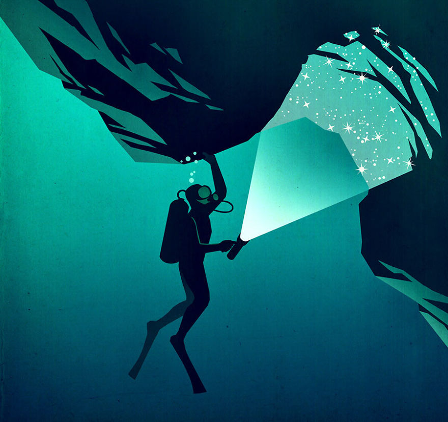 Italian Artist Uses Visual Paradoxes And Metaphors To Create Thought-Provoking Images Italian Artist Uses Visual Paradoxes And Metaphors To Create Thought-Provoking Images