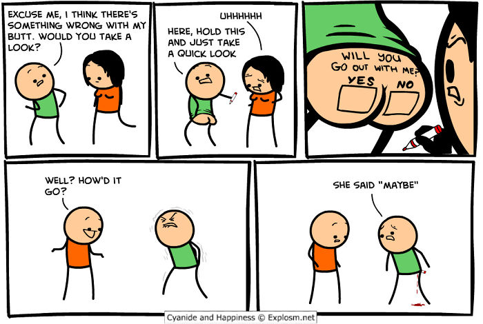 144 Brutally Hilarious Comics For People Who Like Dark Humor (Cyanide & Happiness) 144 Brutally Hilarious Comics For People Who Like Dark Humor (Cyanide & Happiness)