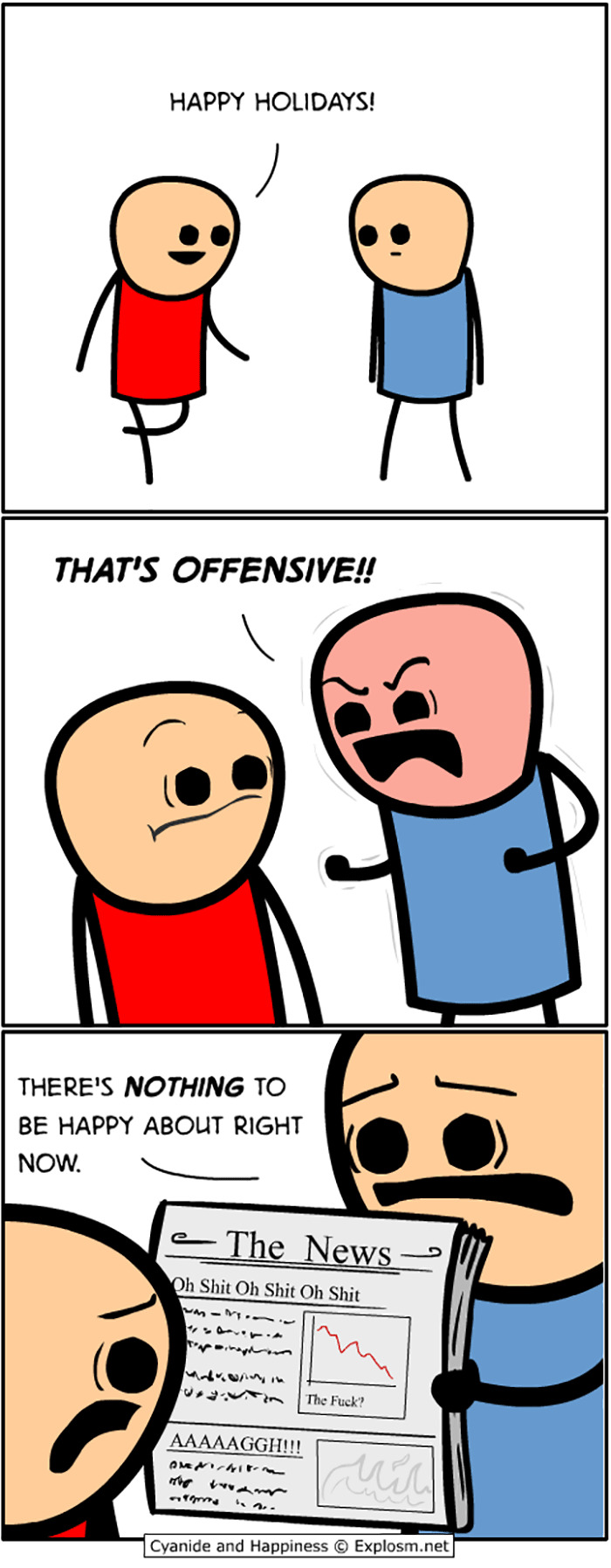 144 Brutally Hilarious Comics For People Who Like Dark Humor (Cyanide & Happiness) 144 Brutally Hilarious Comics For People Who Like Dark Humor (Cyanide & Happiness)