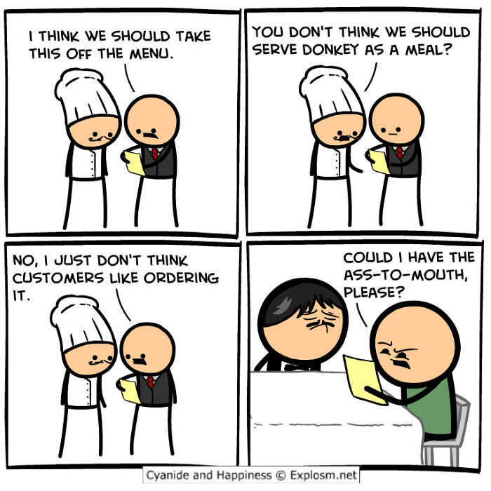 144 Brutally Hilarious Comics For People Who Like Dark Humor (Cyanide & Happiness) 144 Brutally Hilarious Comics For People Who Like Dark Humor (Cyanide & Happiness)