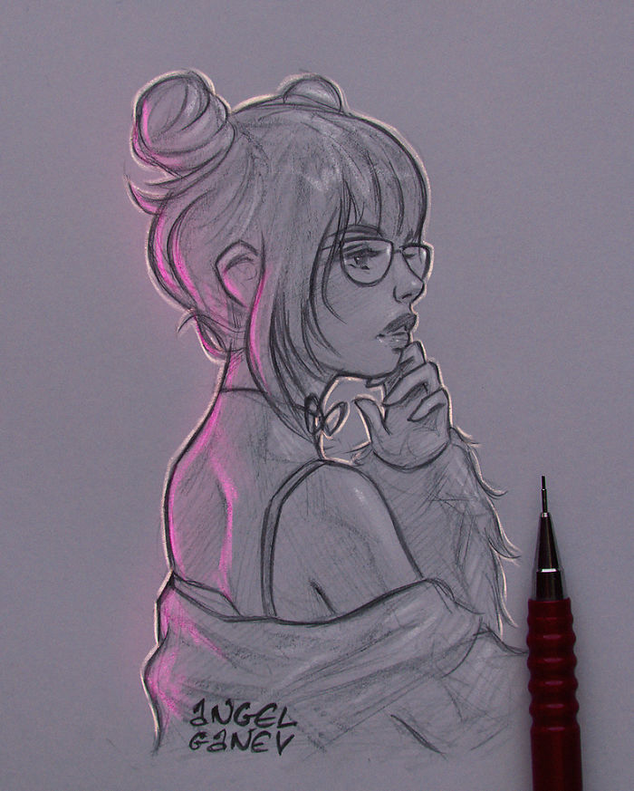 Bulgarian Artist Makes Incredible Illustrations That Glow From Within Bulgarian Artist Makes Incredible Illustrations That Glow From Within