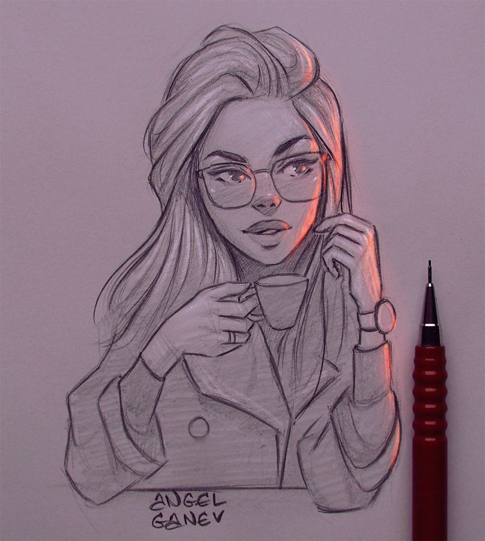 Bulgarian Artist Makes Incredible Illustrations That Glow From Within Bulgarian Artist Makes Incredible Illustrations That Glow From Within