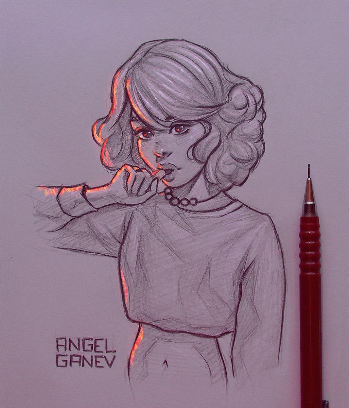 Bulgarian Artist Makes Incredible Illustrations That Glow From Within Bulgarian Artist Makes Incredible Illustrations That Glow From Within