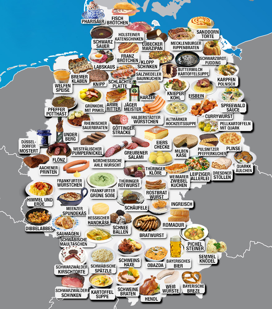 30 Maps Reveal The Tastiest Dishes Around The World