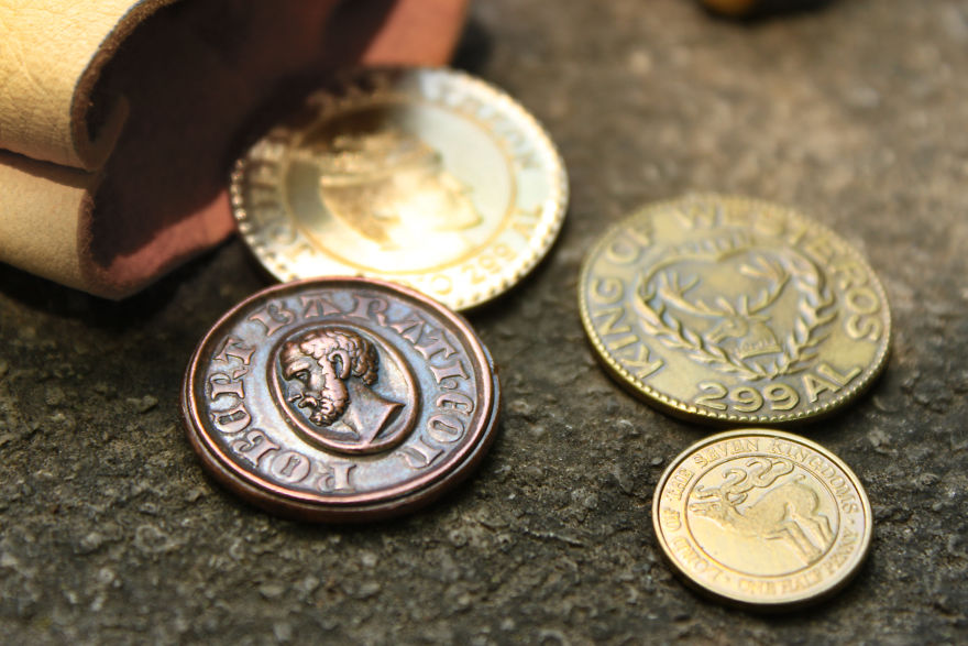 Shire Post Mint Makes Handmade Game Of Thrones Coins Shire Post Mint Makes Handmade Game Of Thrones Coins