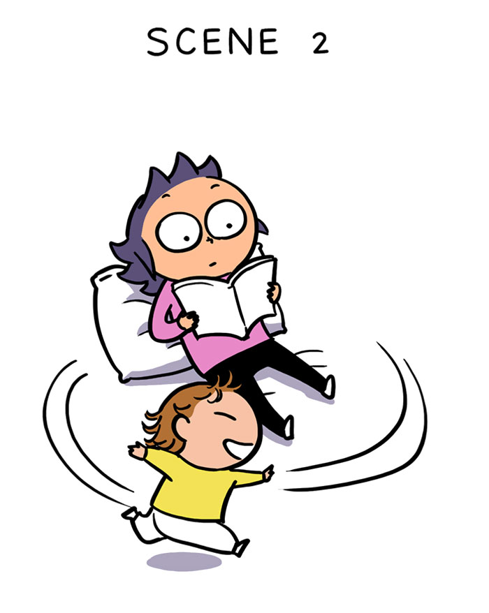 Mom Illustrates How A 2-Year-Old Can Hurt You And It’s Too Painful Mom Illustrates How A 2-Year-Old Can Hurt You And It’s Too Painful